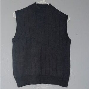Harve Benard Black Crop Top Sleeveless Knit 30